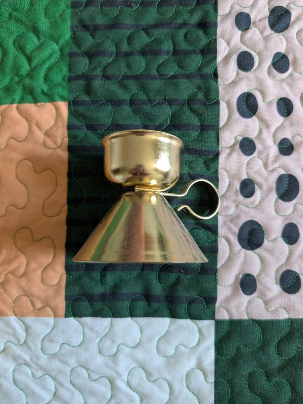 Brass Portable Candle Holder